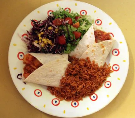 Enchilada con Patate e Chorizo