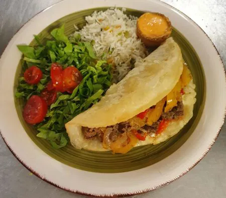 Chalupa de beef