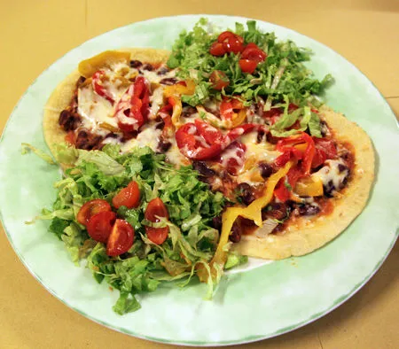 Tostada Vegetariana