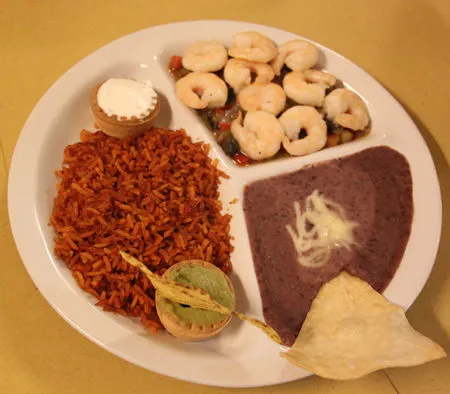 Fajitas de Camarones