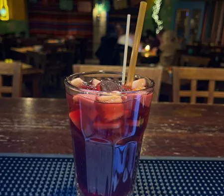 Sangria bicchiere